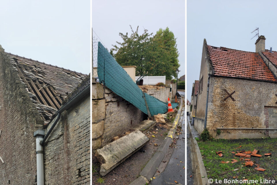 Tornade EF1 à Rots (Calvados) le 8 octobre 2024