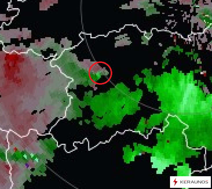 Tornade EF0 à Saint-Bômer-les-Forges (Orne) le 7 septembre 2024