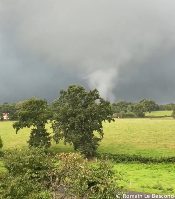 Tornade EF0 à Saint-Bômer-les-Forges (Orne) le 7 septembre 2024