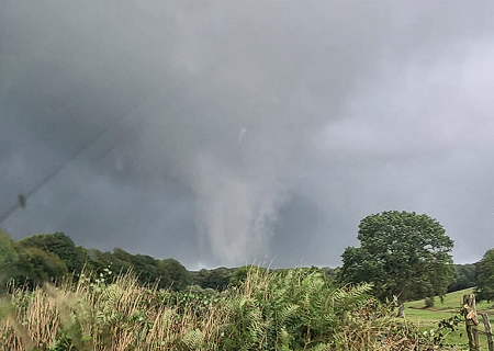 Tornade EF0 à Saint-Bômer-les-Forges (Orne) le 7 septembre 2024