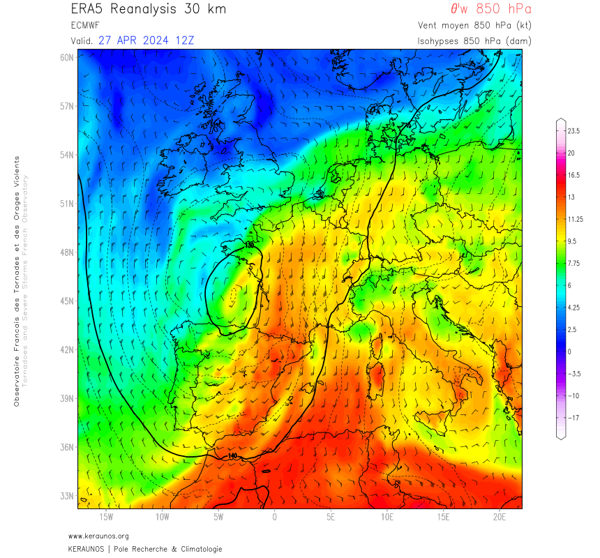 Tornade EF0 à Saint-Paul-lès-Dax (Landes) le 27 avril 2024