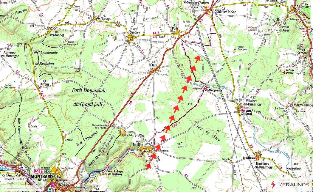 Tornade EF0 à Touillon (Côte-d'Or) le 20 juin 2024