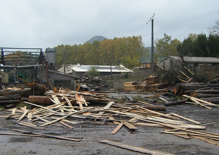 Tornade EF2 à Anduze (Gard) le 3 novembre 2011