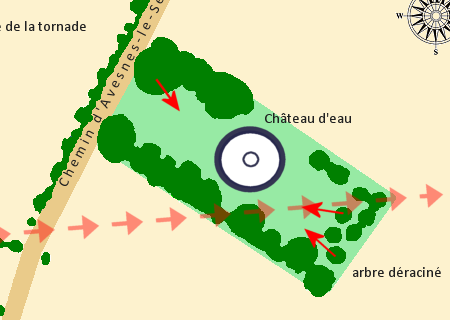 Tornade EF0 à Avesnes-lès-Aubert (Nord) le 22 août 2010