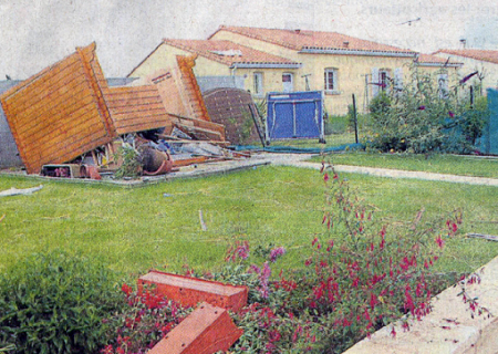 Tornade EF1 à la Crèche (Deux-Sèvres) le 7 juillet 2008