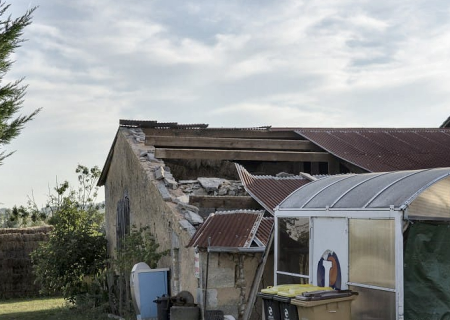 Microrafale D2 à Berson (Gironde) le 17 septembre 2014