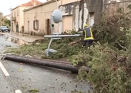 Tornade EF1 à Aléria (Haute-Corse) le 29 octobre 2018