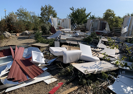 Tornade EF2 à Arles (Bouches-du-Rhône) le 15 octobre 2019