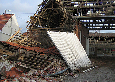 Tornade EF2 à Arques (Pas-de-Calais) le 23 octobre 2006