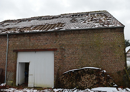 Tornade EF0 à Aubencheul-aux-Bois (Aisne) le 25 janvier 2014