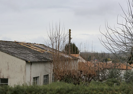 Tornade EF0 à Barbezieux-Saint-Hilaire (Charente) le 12 février 2016