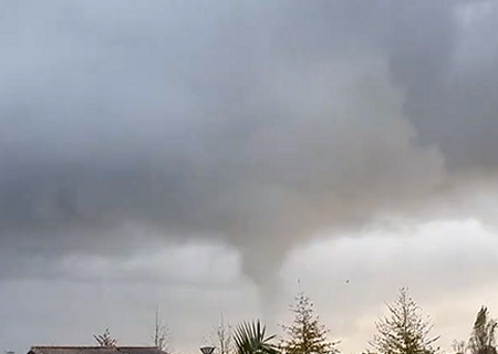 Tornade EF0 à Benquet (Landes) le 8 novembre 2019