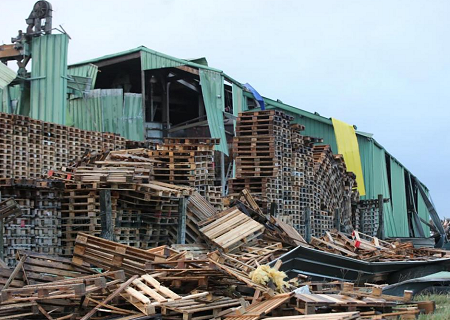 Tornade EF1 à Bertangles (Somme) le 10 février 2020