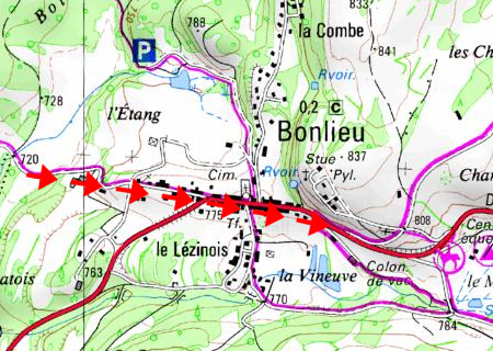 Tornade EF0 à Bonlieu (Jura) le 14 août 2005