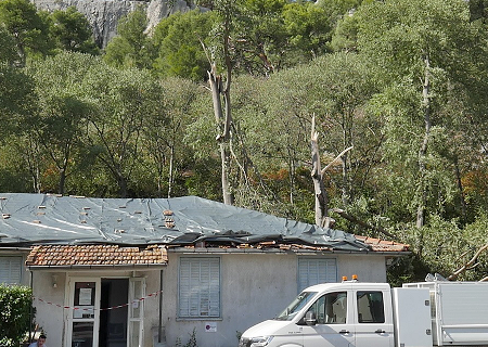 Tornade EF1 à Cavaillon (Vaucluse) le 15 octobre 2019