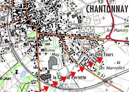 Tornade EF1 à Chantonnay (Vendée) le 1er janvier 2007