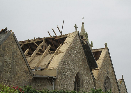 Tornade EF1 à Coatréven (Côtes-d'Armor) le 27 octobre 2013