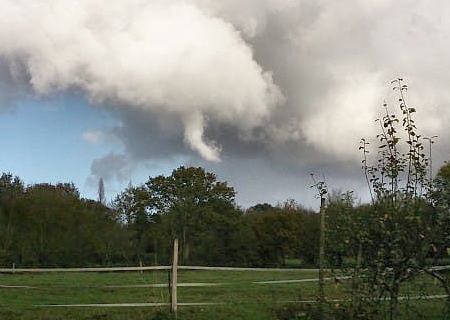 Tornade EF0 à Couëron (Loire-Atlantique) le 14 novembre 2014