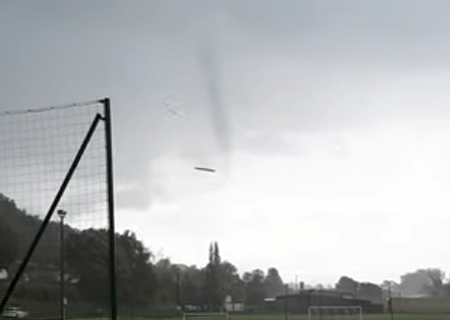 Tornade EF0 à Creysse (Dordogne) le 4 octobre 2020