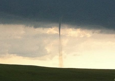 Tornade EF0 à Landeyrat (Cantal) le 11 juin 2014