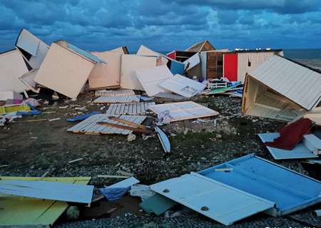 Tornade EF1 au Havre (Seine-Maritime) le 25 septembre 2020