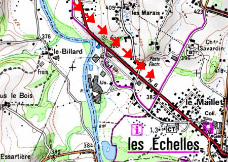 Tornade EF2 aux Echelles (Savoie) le 10 mars 2006