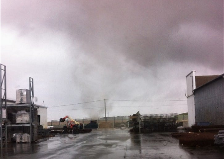 Tornade EF1 à Luçon (Vendée) le 3 mars 2014