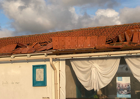 Tornade EF0 à Marennes-Hiers-Brouage (Charente-Maritime) le 23 septembre 2020