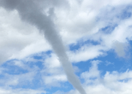 Tornade probable à Meung-sur-Loire (Loiret) le 8 avril 2016