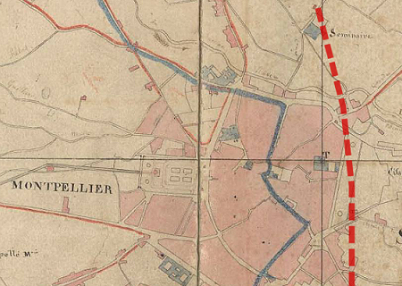 Tornade EF2 à Montpellier (Hérault) le 2 novembre 1729