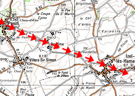 Tornade EF1 à Penin (Pas-de-Calais) le 10 août 2006