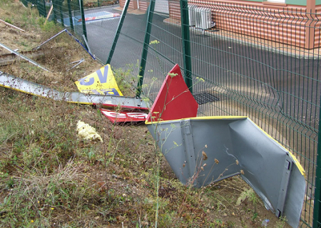 Tornade EF2 à Saint-Aunès (Hérault) le 14 septembre 2006