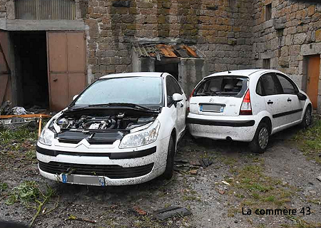 Tornade EF2 à Saint-Jeures (Haute-Loire) le 31 août 2017