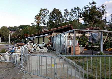 Tornade EF1 à Toulon (Var) le 19 septembre 2020