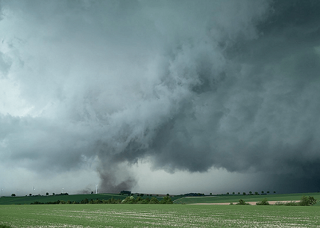 Tornade EF0 à Vanault-le-Châtel (Marne) le 29 avril 2018