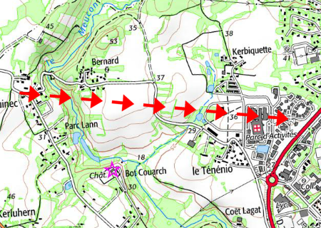 Tornade EF1 à Vannes (Morbihan) le 1er janvier 2007